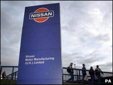 The Sunderland Nissan plant opened in 1986