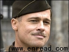 Brad Pitt stars in the WWII set movie