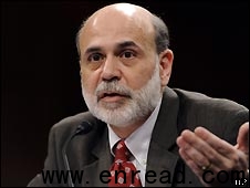 Mr Bernanke has said interest rates will stay low for some time