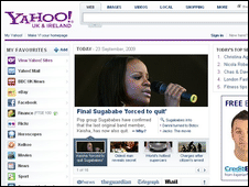 Yahoo has relaunched its web portal to try and boost profits
