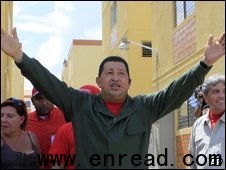 Mr Chavez sent 15,000 soldiers to the Colombian border last week