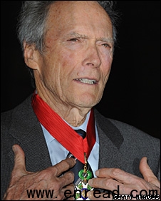 Clint Eastwood has promised he will learn French