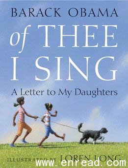 In this book cover image released by Random House Children's Books, 'Of Thee I Sing: A Letter to My Daughters,' by Barack Obama, is shown.