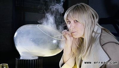File photo of LeWhaf. The act of breathing in flavours is known as 'whaffing,' which is being predicted as a futuristic way of eating.