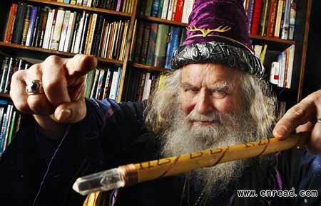 Spellbound: Oberon Zell-Ravenheart, 68, has opened the world’s only registered wizard academy, the Grey School of Wizardry in California