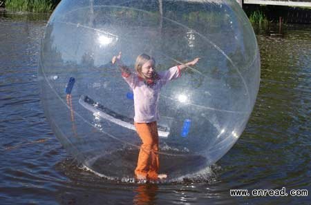 The government warned consumers Thursday that water walking balls, a recreational activity that has gained popularity in recent years, is unsafe and could lead to suffocation or drowning.