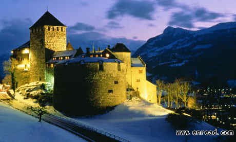 Vaduz castle in Liechtenstein