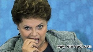 Dilma Rousseff took office at the beginning of the year