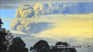 The Puyehue-Cordon-Caulle volcano range was last active in 1960