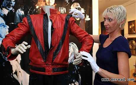 Michael Jackson's Thriller jacket. 