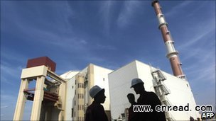 The Bushehr nuclear plant, Iran's first nuclear power station, begun operating in May
