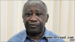 Laurent Gbagbo has been held since he was forced from power in April