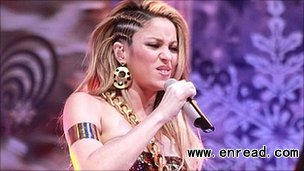 Shakira's 2002 single Whenever, Wherever helped her achieve worldwide fame