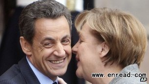 'Merkozy' - the French and German leaders have been working together closely in recent weeks