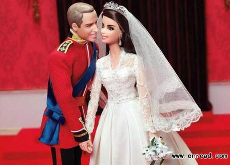 Mattel to issue William and Kate dolls for royal anniversary