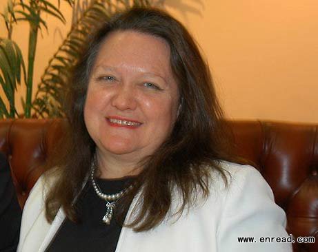 Australia's richest person Gina Rinehart has eclipsed Wal-Mart heiress Christy Walton to become the world's wealthiest woman, according to an annual index by Business Review Weekly.