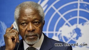 Kofi Annan's proposal will be discussed at a meeting of the UN Action Group on Syria on Saturday