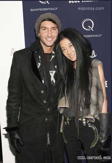File photo of Arthur Becker and Vera Wang. Vera Wang may already have moved on with a new man, according to reports.