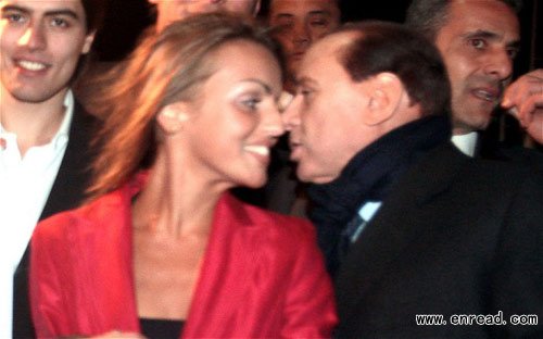 Francesca Pascale with Silvio Berlusconi