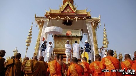 King Sihanouk's golden <a href=