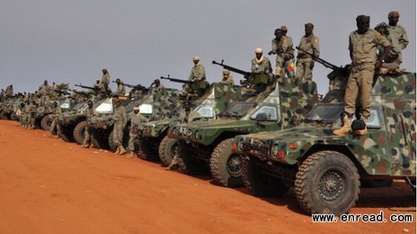 Chad's soldiers are experienced in desert <a href=