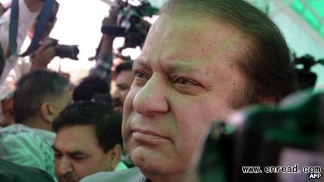 Mr Sharif's majority in parliament is big enough for him to govern without a <a href=