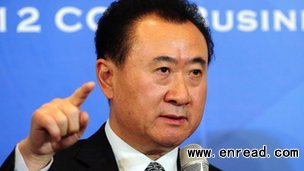 Dalian Wanda founder Wang Jianlin has topped China\s rich list for the first time