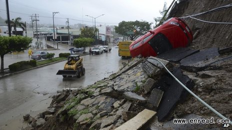 Tropical Storm Manuel has caused <a href=