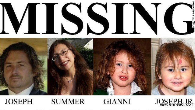 Joseph McStay; his wife, Summer; and their two children, Gianni and Joseph Mateo, have not been heard from since the night of February 4, 2010