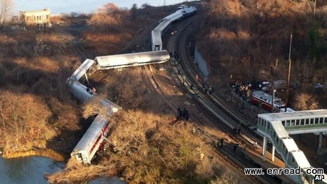 The train appeared to be going 