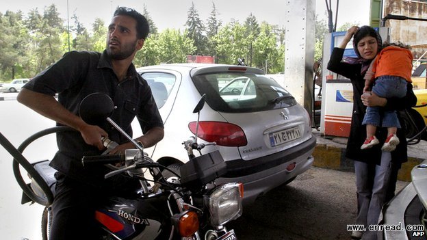 Iranians are hit with higher petrol prices shortly after electricity and water bills also rose