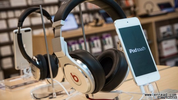 Beats headphones are already sold alongside Apple products