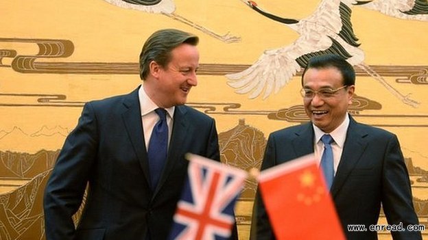 The UK and China are expected to sign up to 18bn worth of commercial agreements