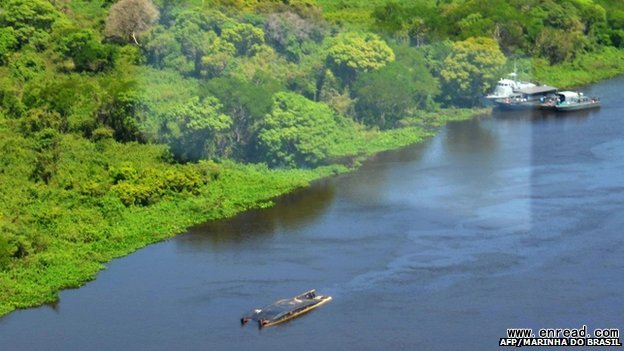 The Brazilian tourists were on a fishing expedition in the central state of Mato Grosso do Sul