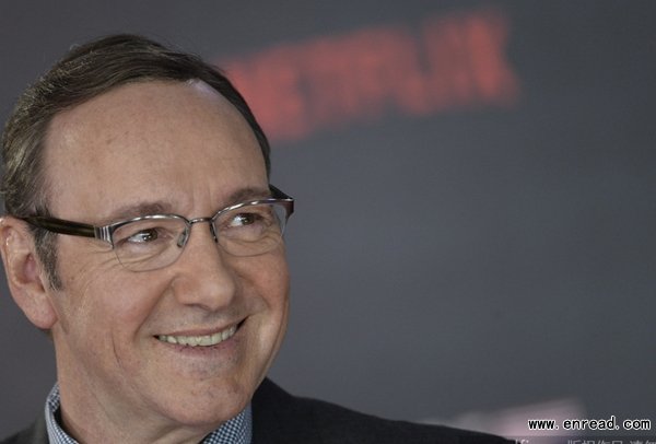 Kevin Spacey attends the World Premiere of \House of Cards\ Season 3 at The Empire Cinema on February 26, 2015 in London, England.