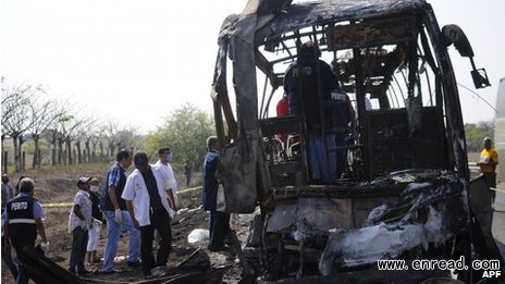 The fire has made the job of identifying bodies difficult