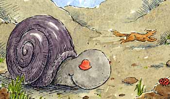 童话故事|Mr. Coyote meets Mr. Snail
