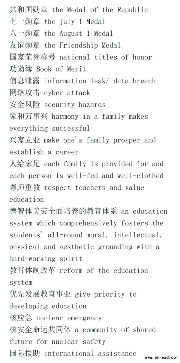 大学考试|四六级翻译常用时政社会类表达 下